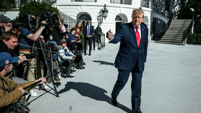 President Donald Trump: Trump warns of '1929 style economic depression ...